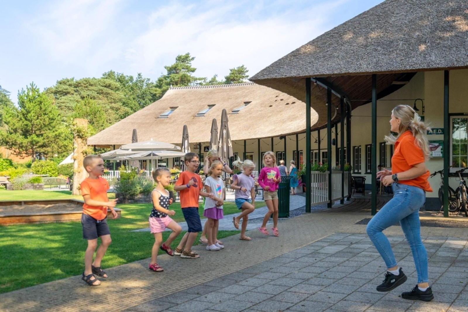 Animation auf Landgoed 't Wildryck