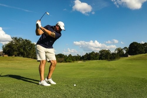 Golf spielen