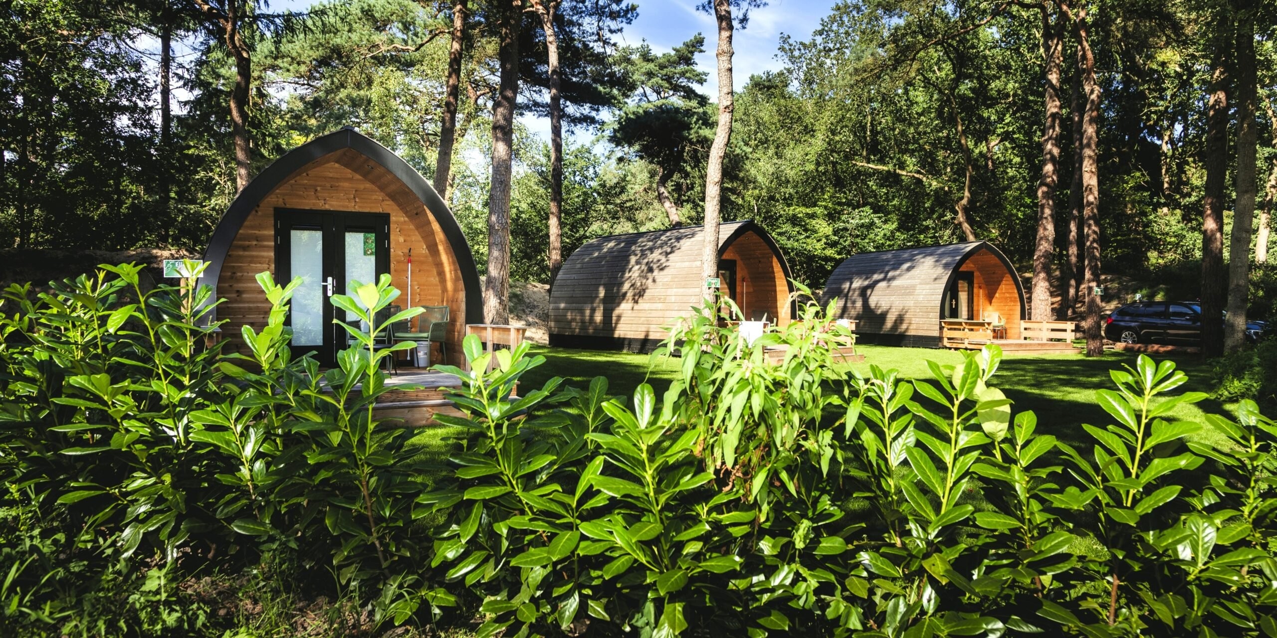 Glampingzelte & Hotelpods